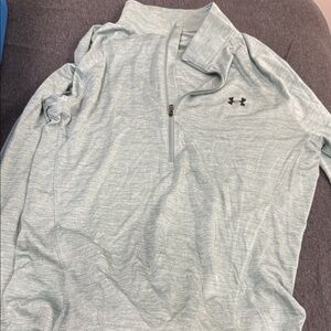 Under Armour Sky Blue Half-Zip Top